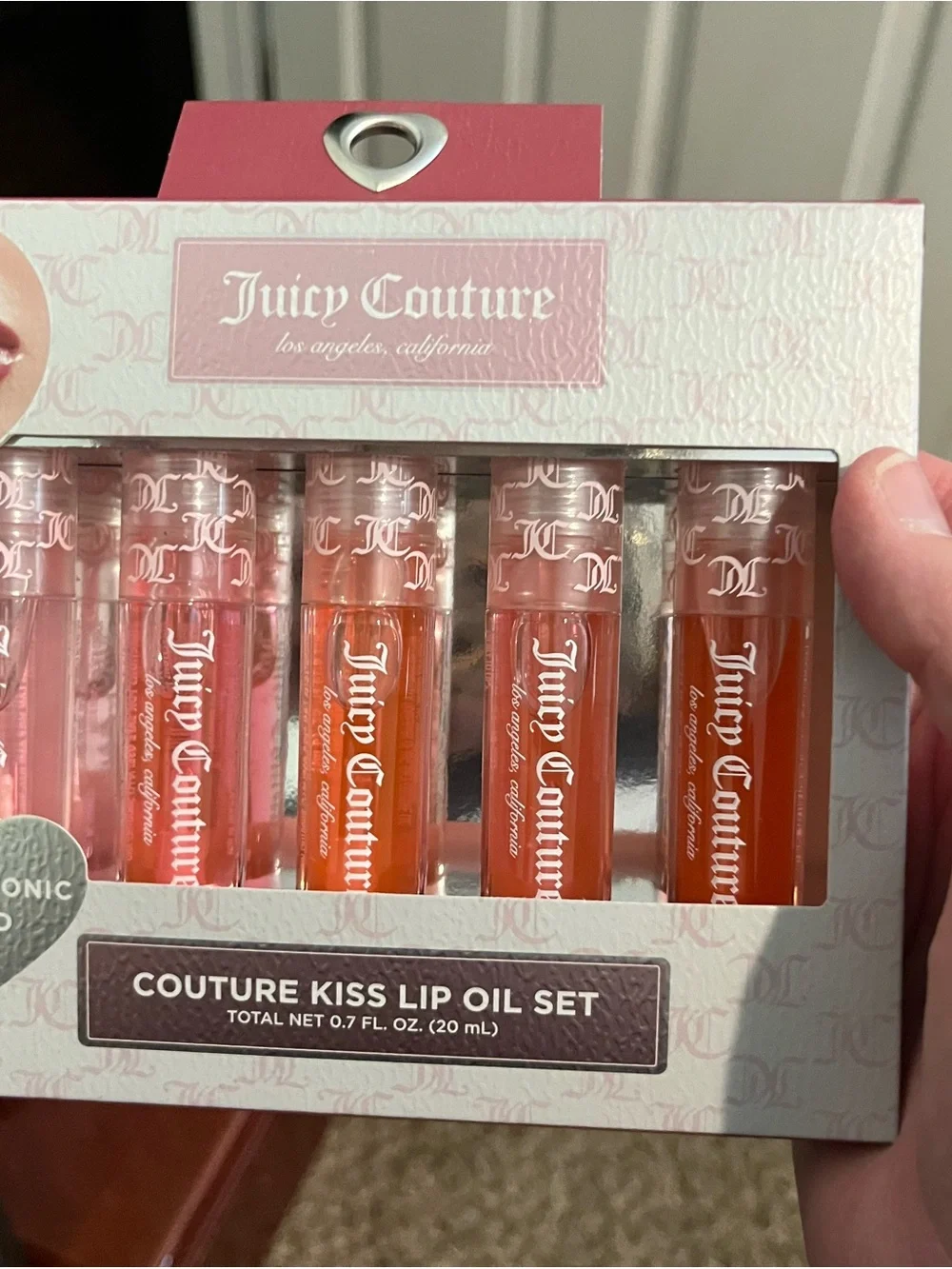Juicy Couture Couture Kiss Lip Oil Set - Pink & Orange Tints